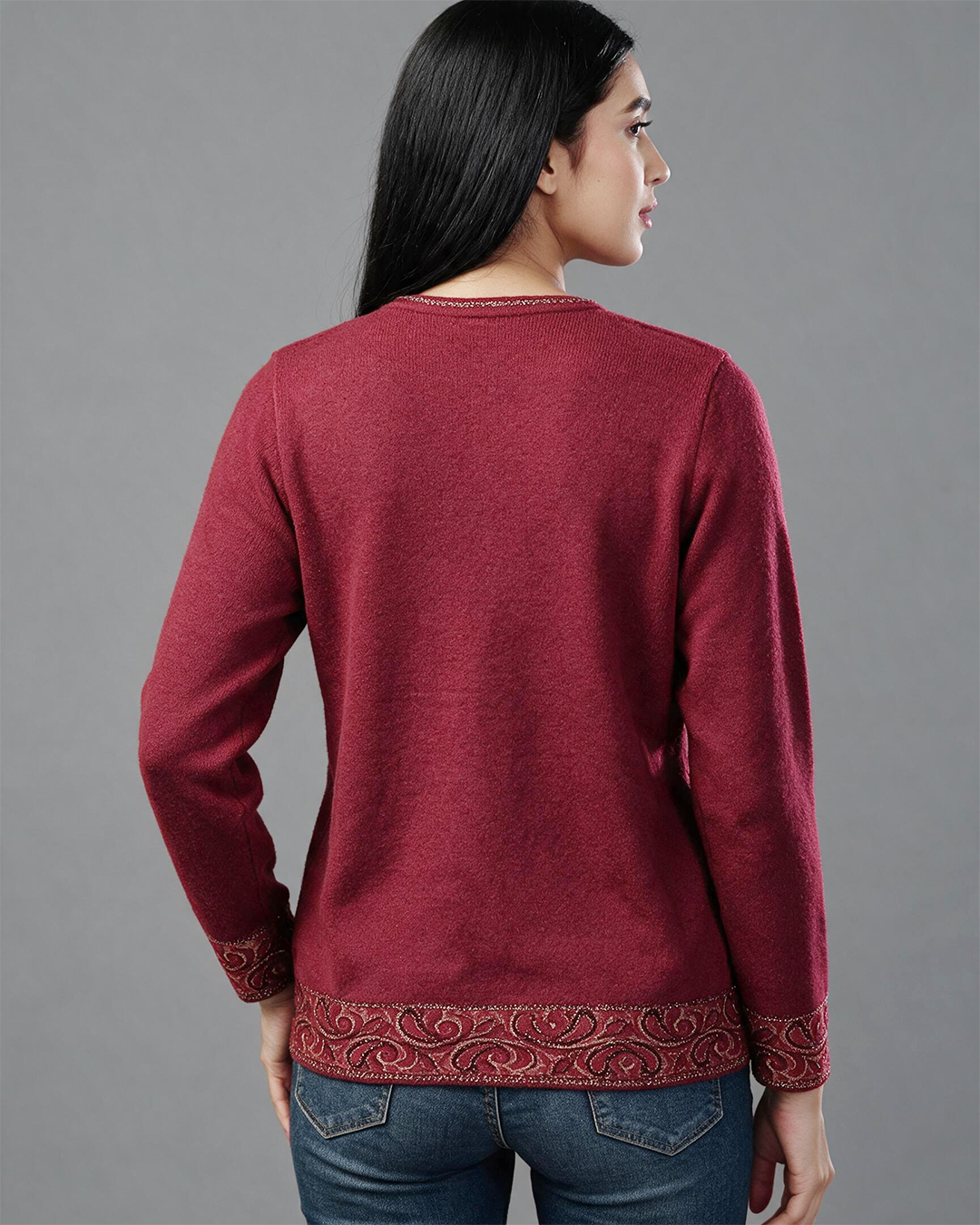 Cocoa Embrace Ribbed Sweater