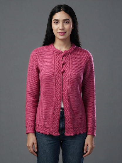 The Aristocrat Prince Collar (Burgundy/Grey)