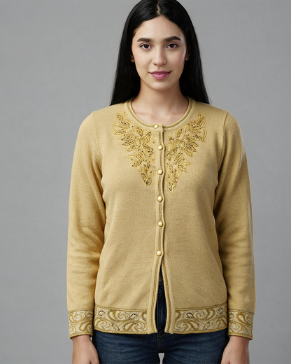 Cocoa Embrace Ribbed Sweater
