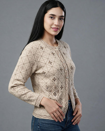 Ornamental Embroidered Sweater