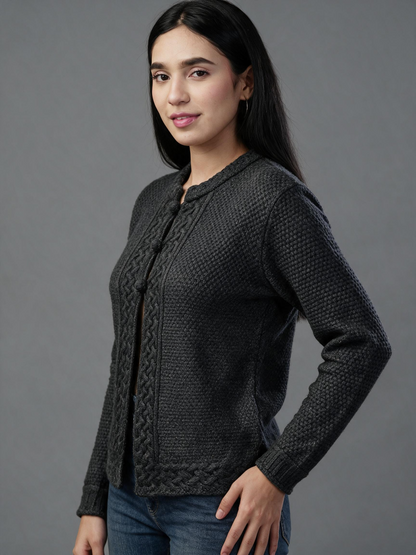 The Aristocrat Prince Collar (Burgundy/Grey)